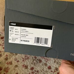 New Balance 1906R Yellow and Gray Sneakers